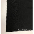 Vente chaude T / C French Black KnittingTerry Tissu brossé